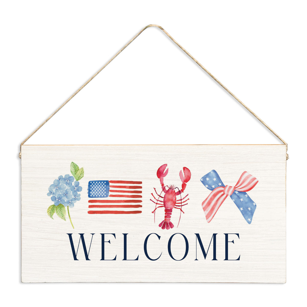 American Icons Twine Sign