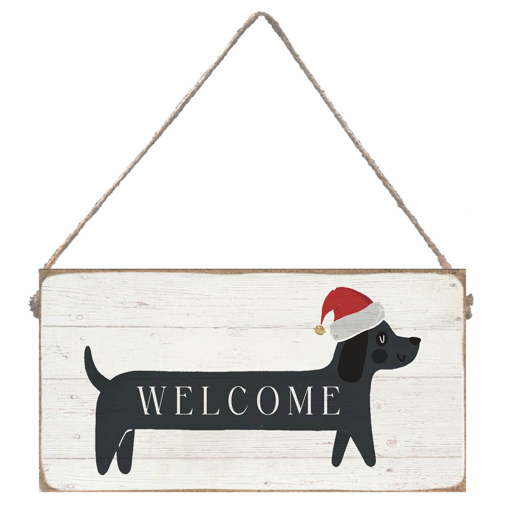 Welcome Twine Sign