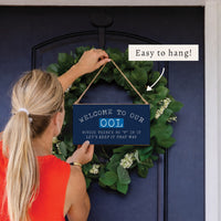 Welcome To the Pool Twine Sign