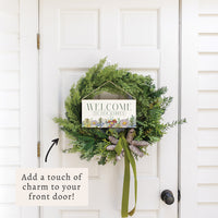 Welcome To Our Garden Twine Sign