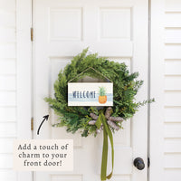 Pineapple Welcome Twine Sign