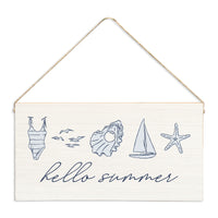 Hello Summer Twine Sign