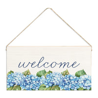 Hydrangea Bloom Twine Sign