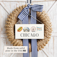 Chicago Icons Twine Sign