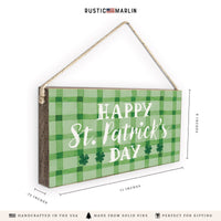Happy St.Patrick's Day Twine Sign