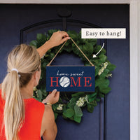 Home Sweet Home Sox Twine Sign