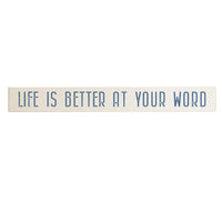 Life Is Better At Personalized Barn Wood Sign