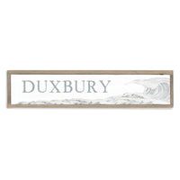 Wave Personalized 10x44 Barnwood Sign