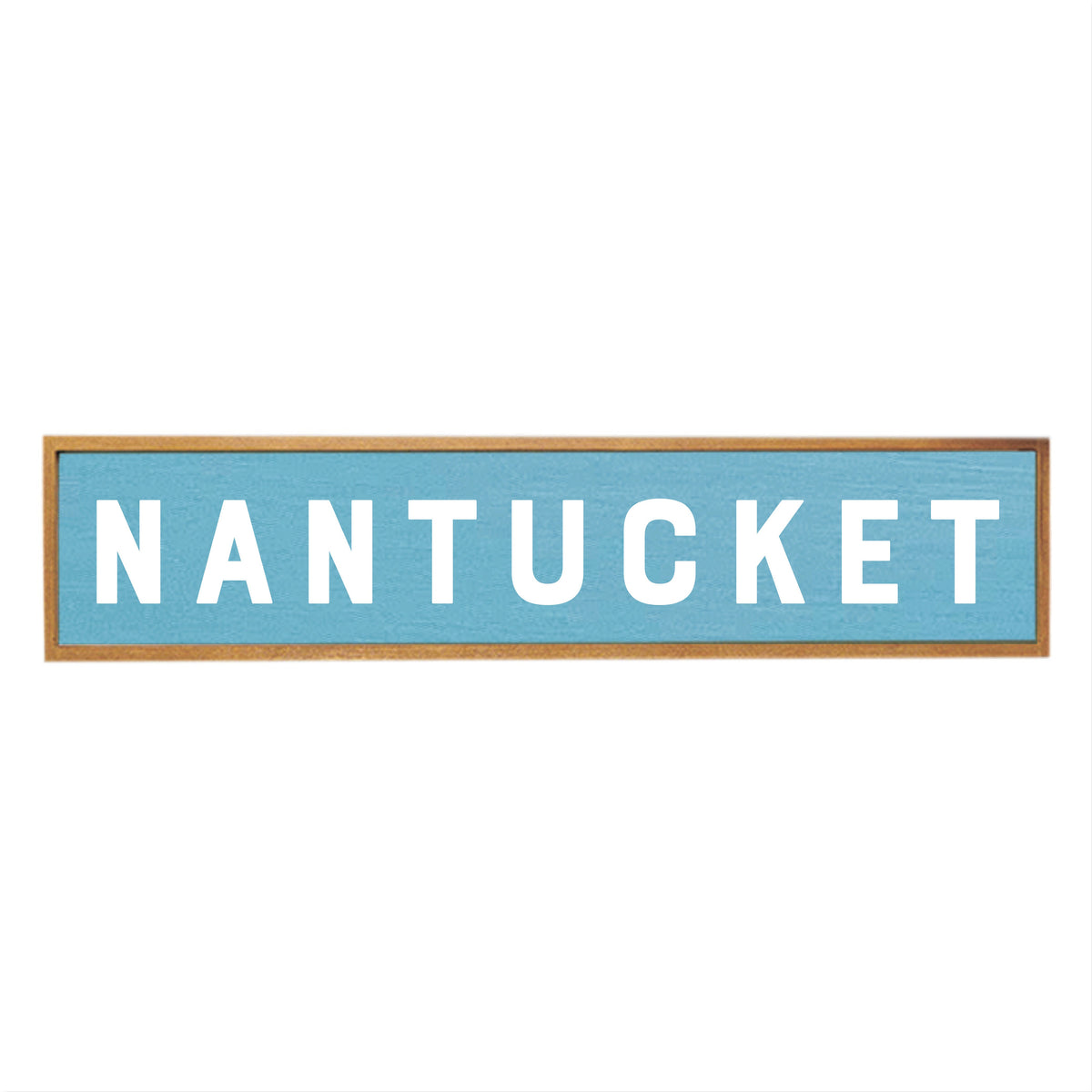 Blue Personalized Barnwood Sign 10x44