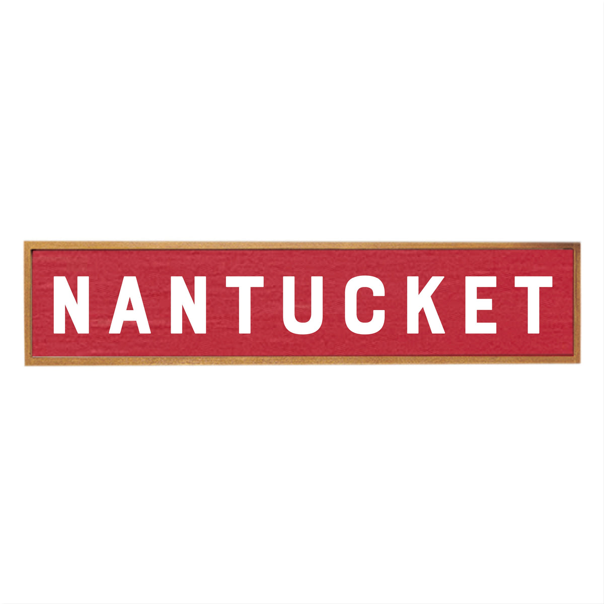 Red Personalized Barnwood Sign 10x44