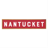 Red Personalized Barnwood Sign 10x44