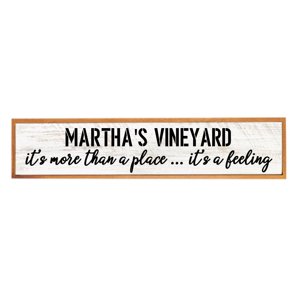 It's More Than a Place Framed Personalized Barnwood Sign