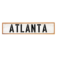 Stencil White Personalized Barn Wood Sign
