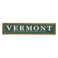 Vermont Green Mountains State Barnwood Sign