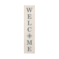 Compass Welcome Barn Wood Sign