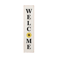 Sunflower Welcome Barn Wood Sign
