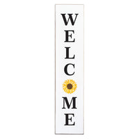 Sunflower Welcome Porch Leaner