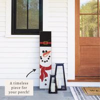 Snowman Porch Leaner