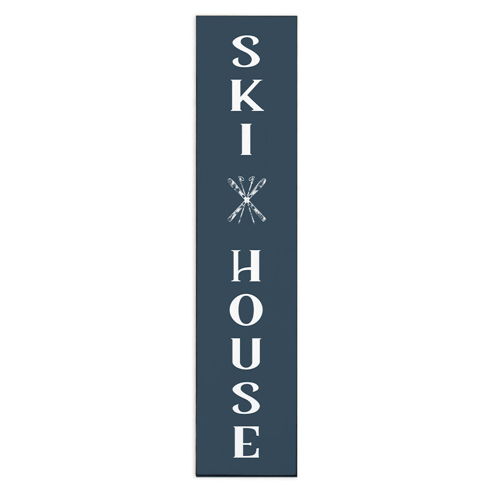 Ski House Porch Leaner