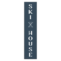 Ski House Porch Leaner
