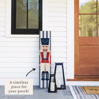 Nutcracker Porch Leaner