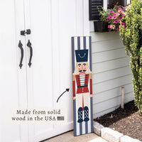 Nutcracker Porch Leaner