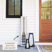Oar Personalized Porch Leaner