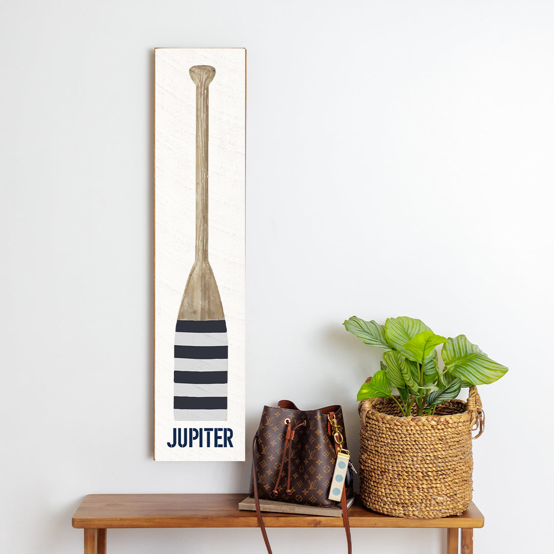 Oar Personalized Barn Wood Sign