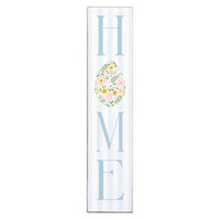 Floral Easter Egg Home Porch Leaner