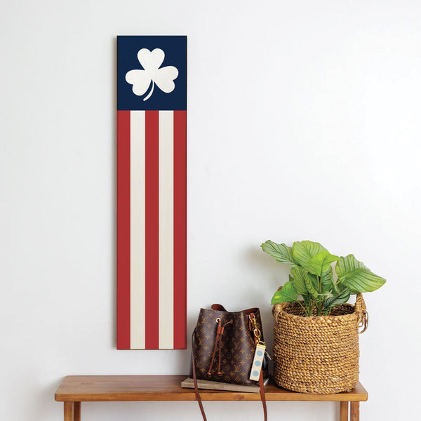 Shamrock Flag Home Leaner