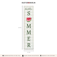 Hello Summer Watermelon Leaner