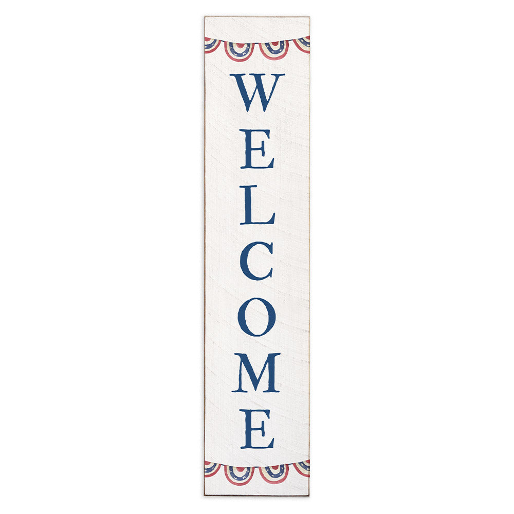 America Banner Porch Leaner