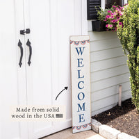 America Banner Porch Leaner
