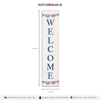 America Banner Porch Leaner