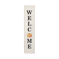Pumpkin Welcome Barn Wood Sign