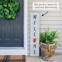 Strawberry Welcome Porch Leaner