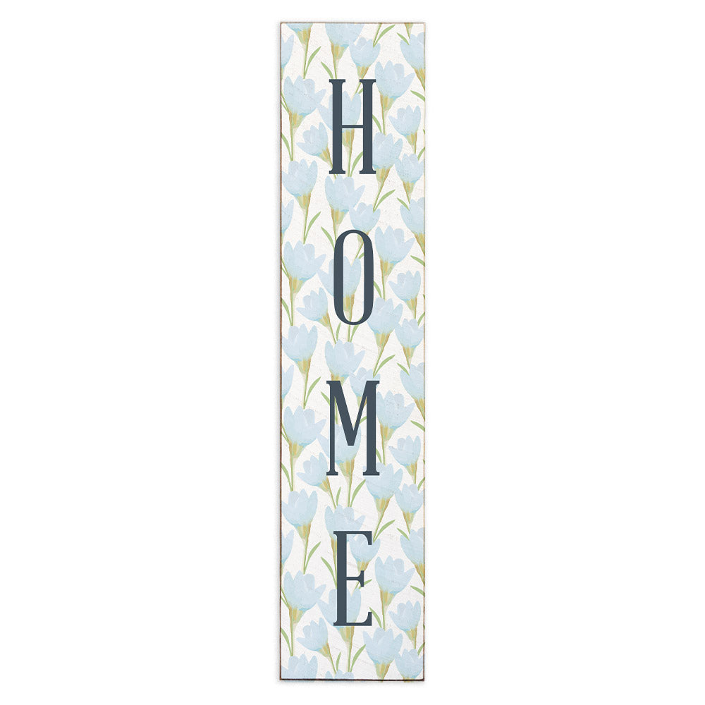 Blue Blossom Home Porch Leaner