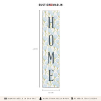 Blue Blossom Home Porch Leaner