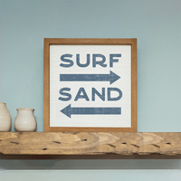 Surf Sand Wall Art