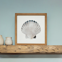 Watercolor Shell Wall Art