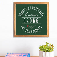 No Place Like Home Personalized Wall Art