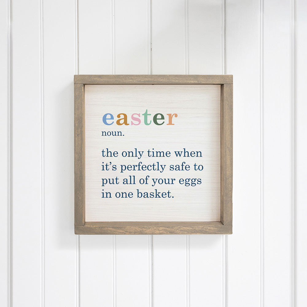 Easter Definition Wall Art