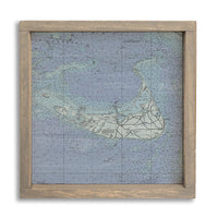Nantucket, Wall Art Map Wall Art