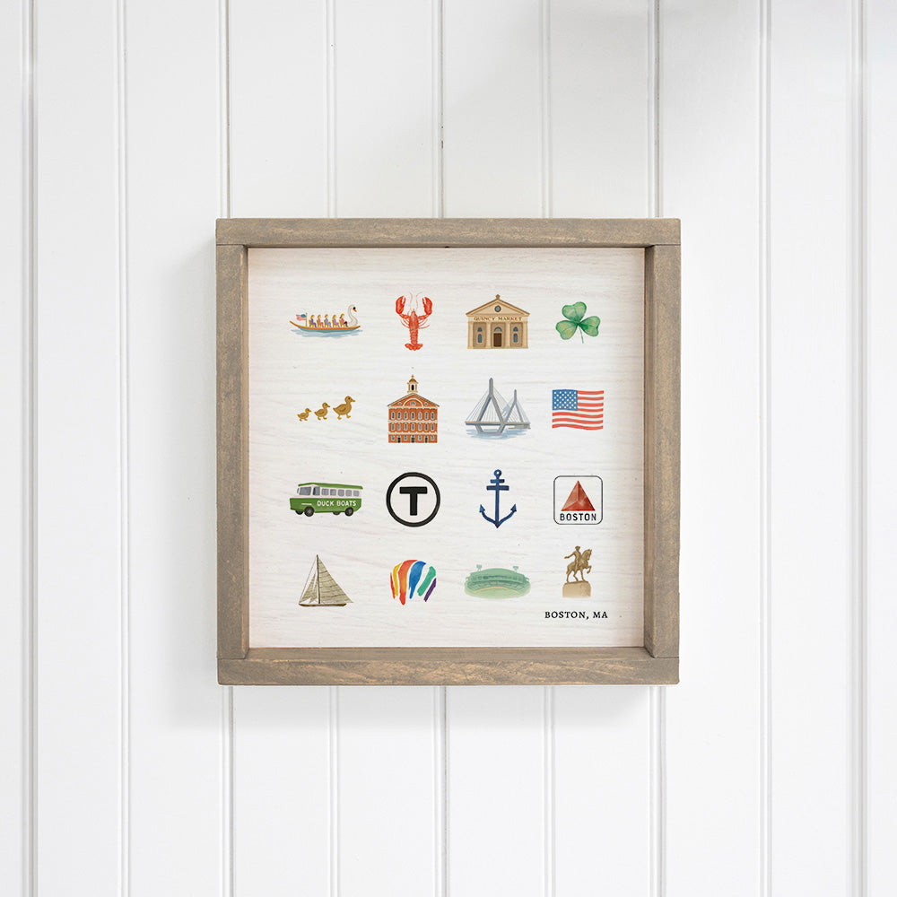 Boston Famous Wall Art