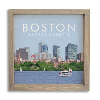Boston City Massachusetts Wall Art