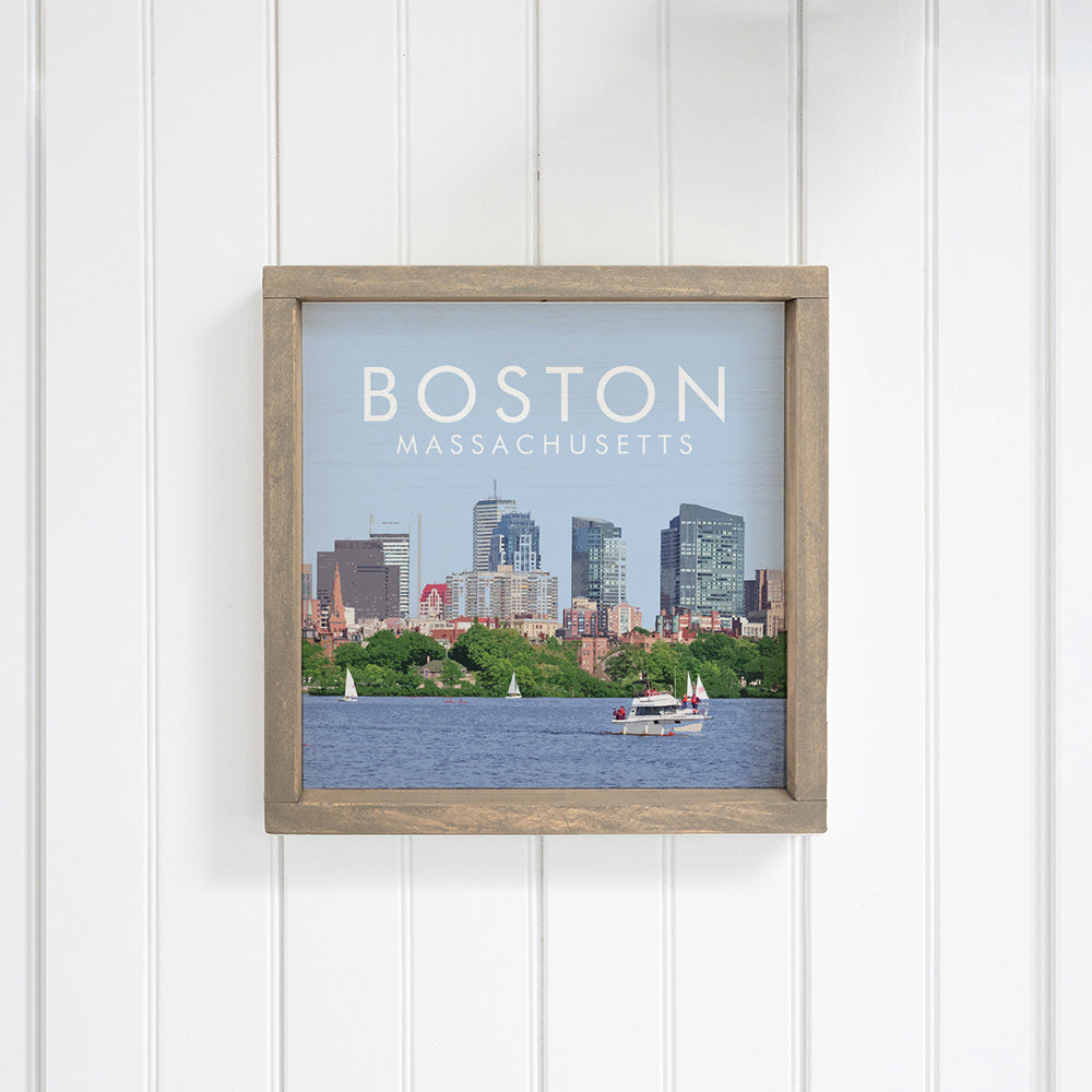 Boston City Massachusetts Wall Art