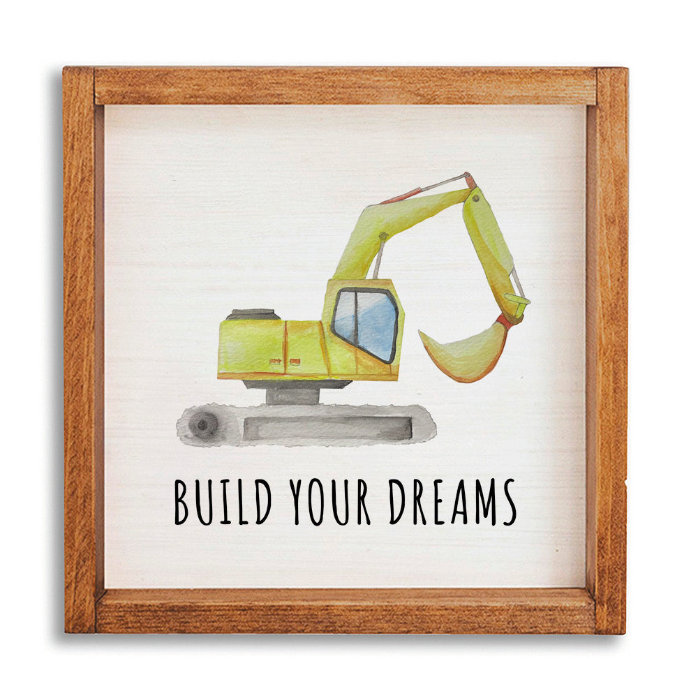 Build Your Dreams Wall Art