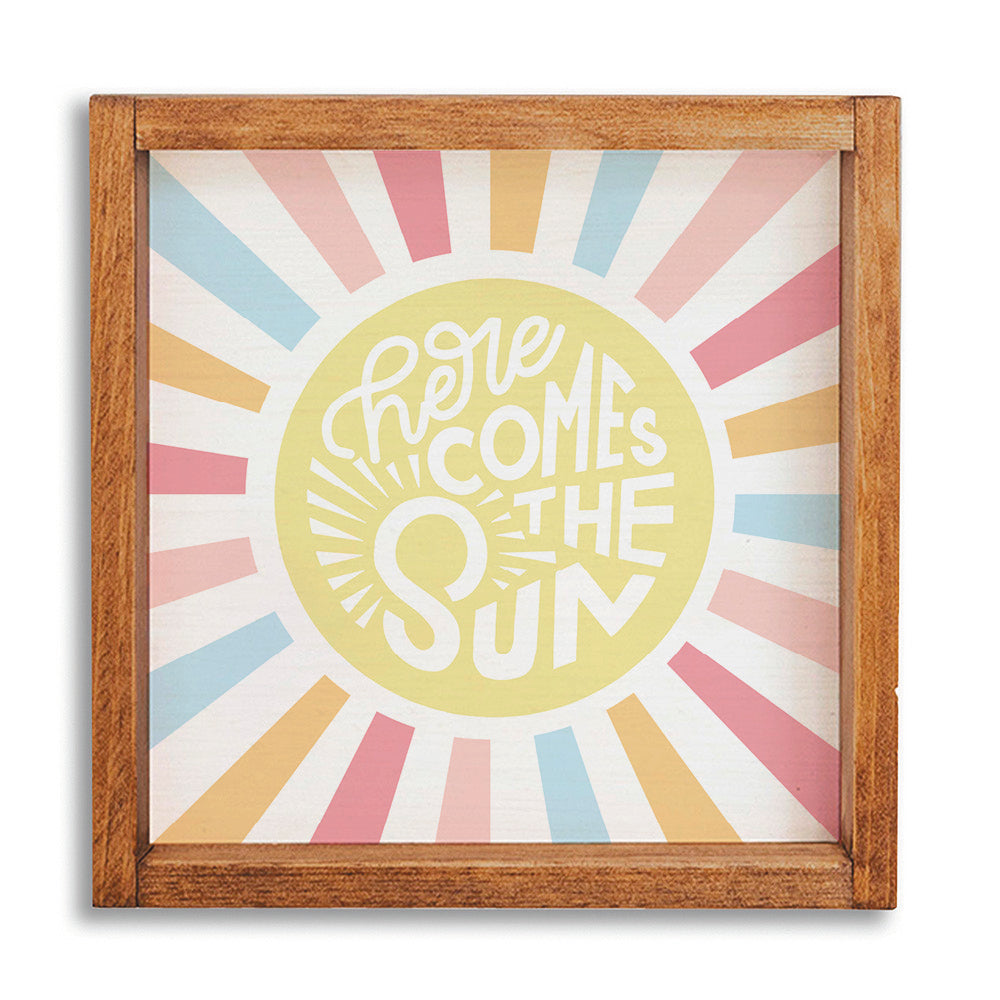 Here Comes The Sun Wall Art