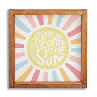 Here Comes The Sun Wall Art