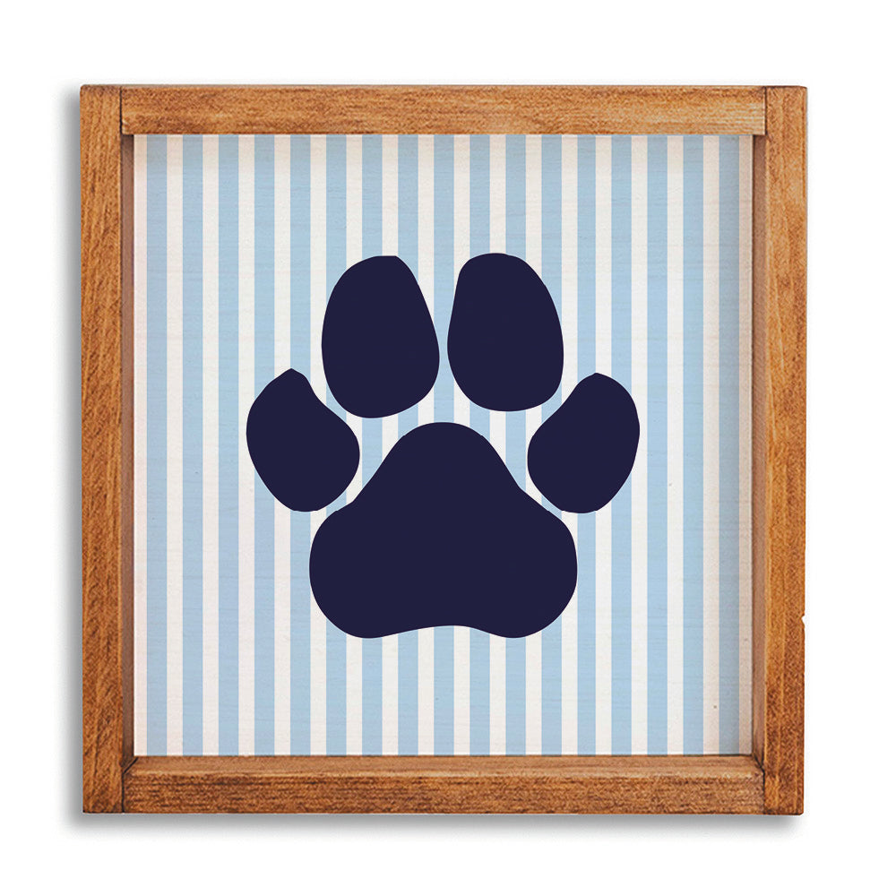 Preppy Paw Wall Art